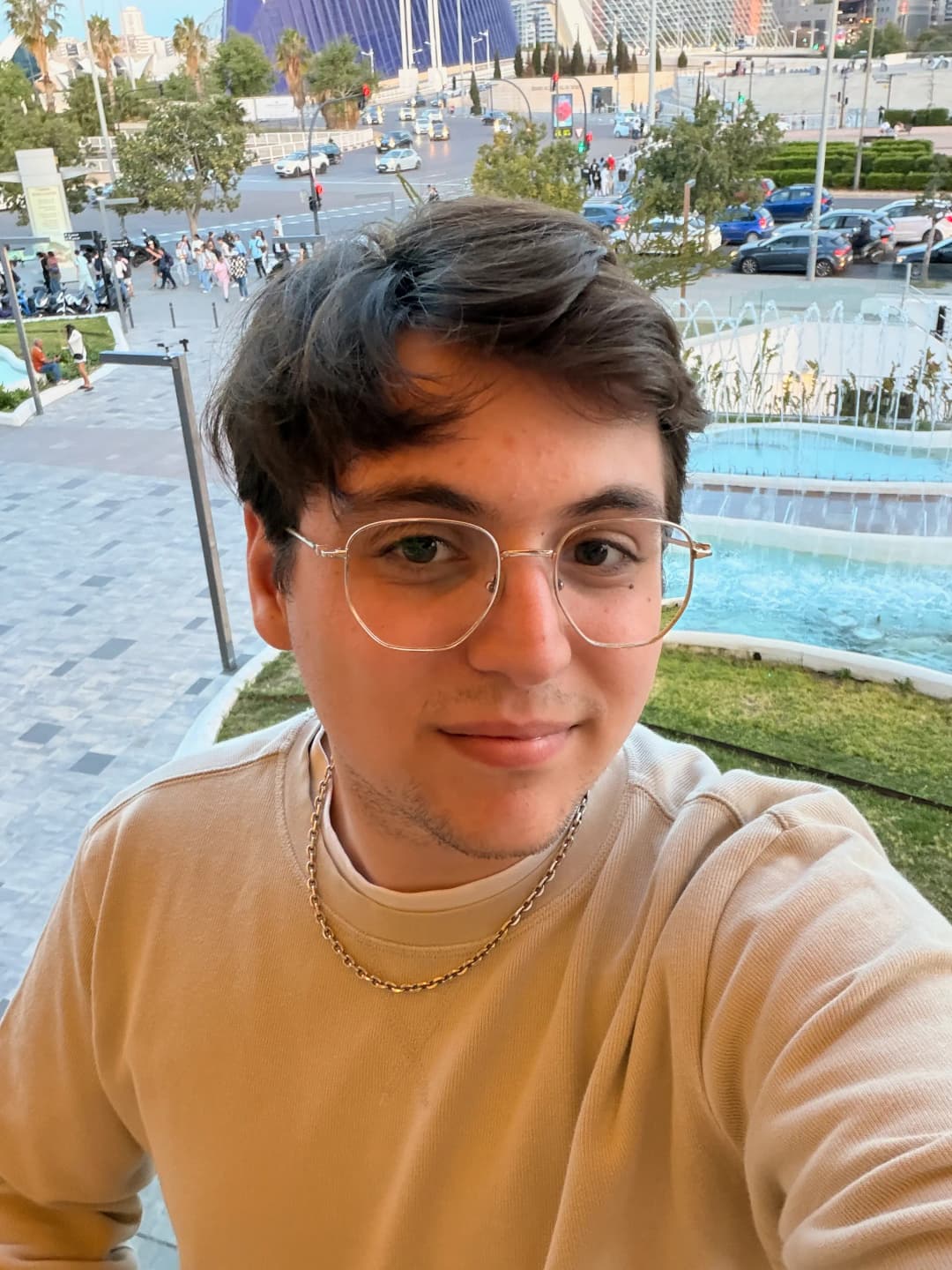 Una foto selfie de mí mismo